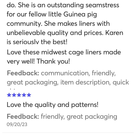 Guinea Pig Cage Liner 24”x47” MIDWEST GUINEA PIG HABITAT Fleece Washable NEW - Picture 5 of 5